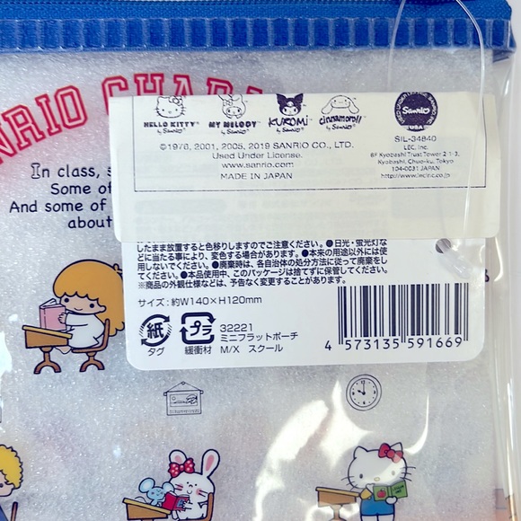 Sanrio Characters Zipper Bag NWT - Picture 4 of 4